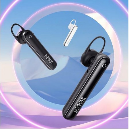 Headset Bluetooth V5.0 ROBOT Talk 10 Original Earphone Support All Type Handphone IOS iPhone and Android Wireless Handsfree