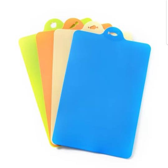 Talenan Plastik Lentur Alas Potong Telenan Chopping Cutting Board / Talenan plastik lunak flexible