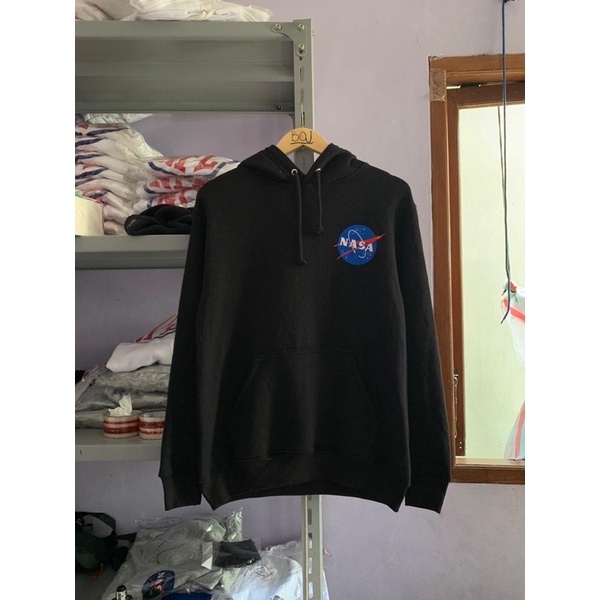 COD 9.9 Hoodie Sweater H&amp;M Nasa Global Abu Hitam Jaket HnM Unisex Pria Wanita Full Tag