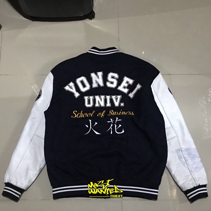 Varsity Yonsei Univ Leather (SOLD OUT)