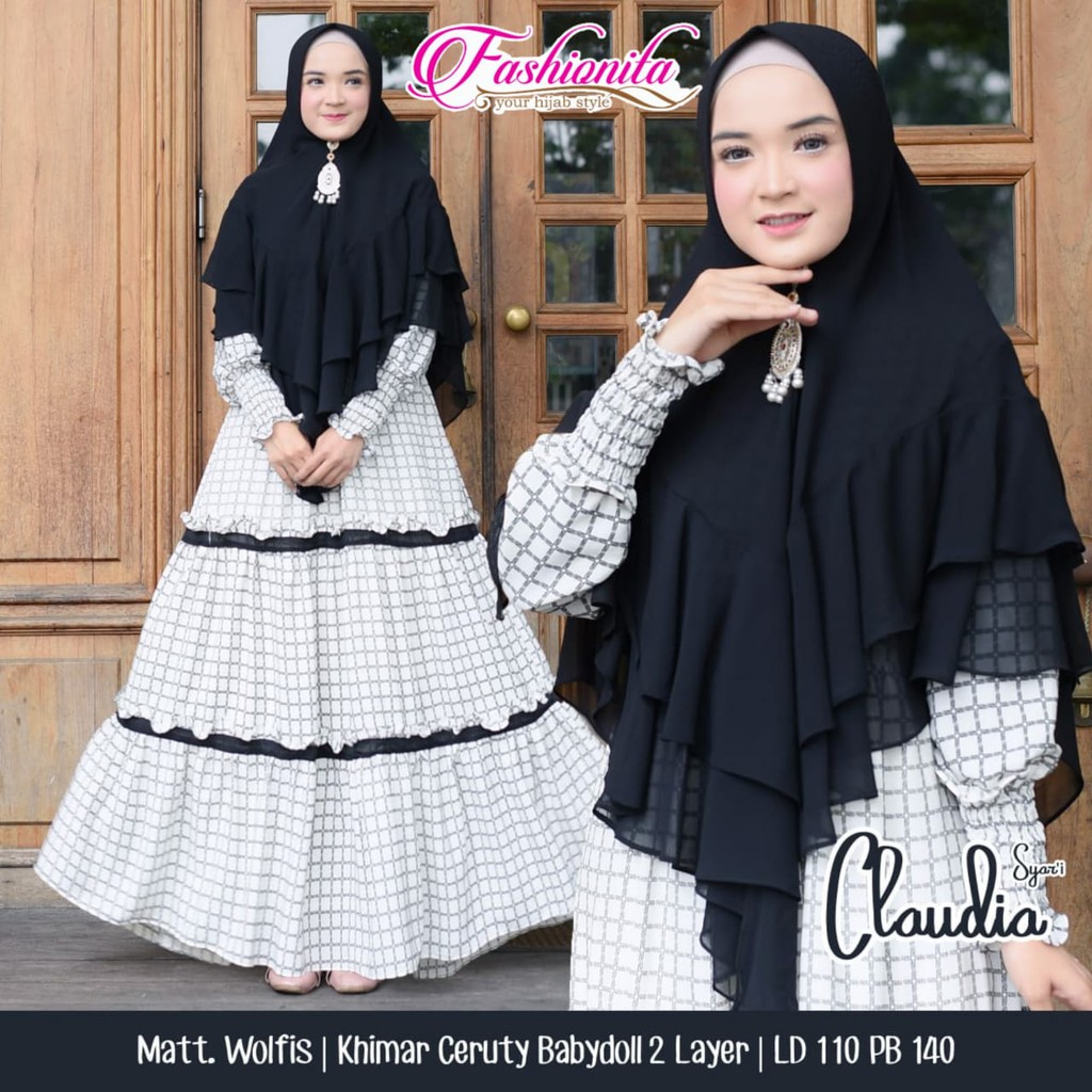 gamis syari claudia