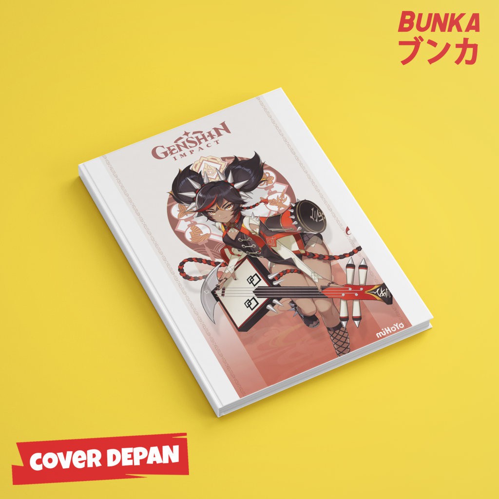 

Notebook Game Genshin Impact Xinyan Hardcover A5 Buku Tulis Catatan Notes Agenda Planner Jurnal