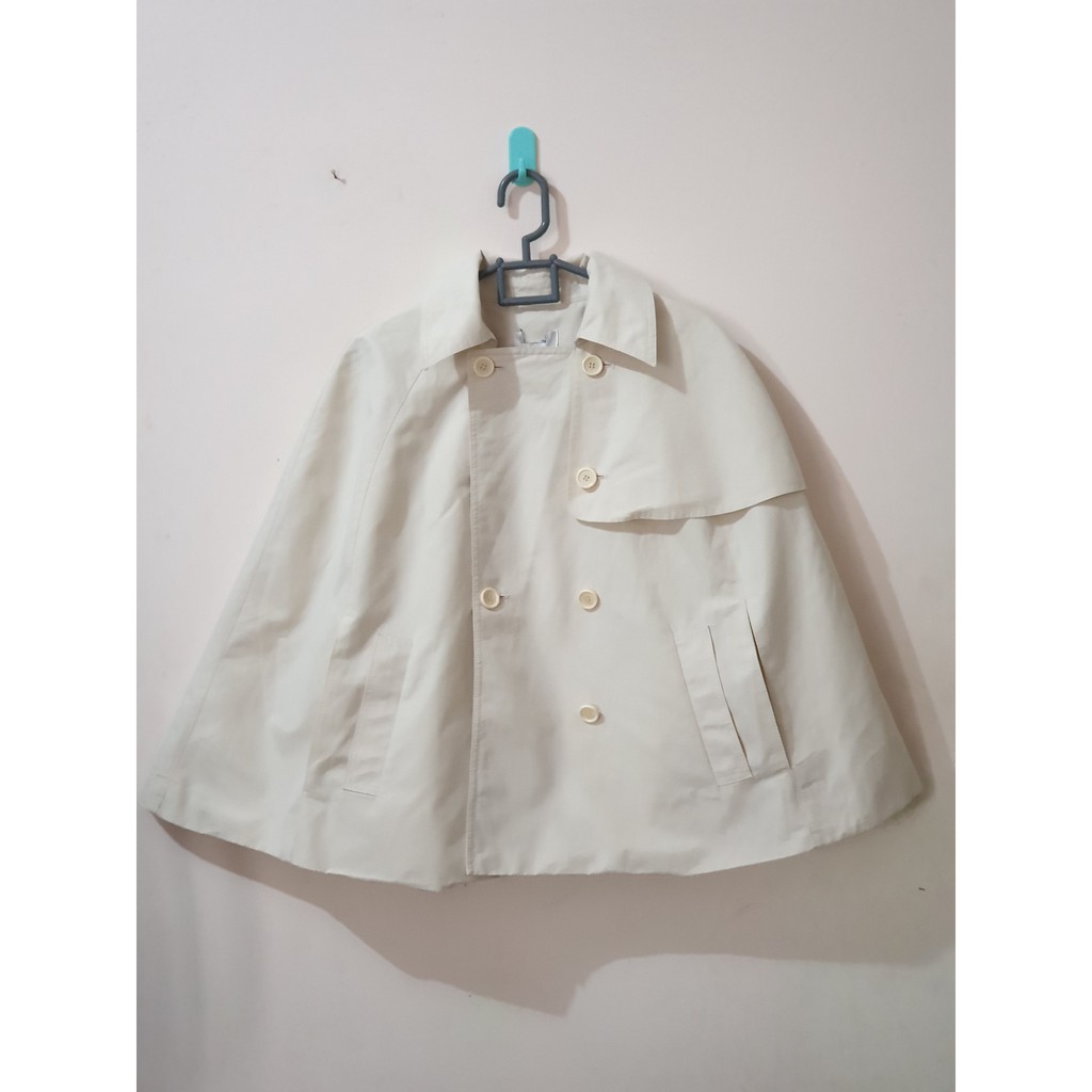 CAPE BLAZER WHITE