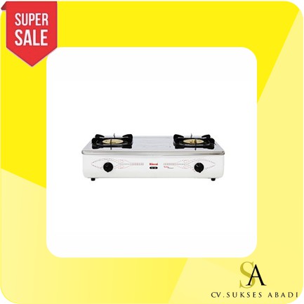 Rinnai RI-712T Kompor Gas RI712T Turbo 2 tungku RI 712T RI-712 T Termurah Surabaya
