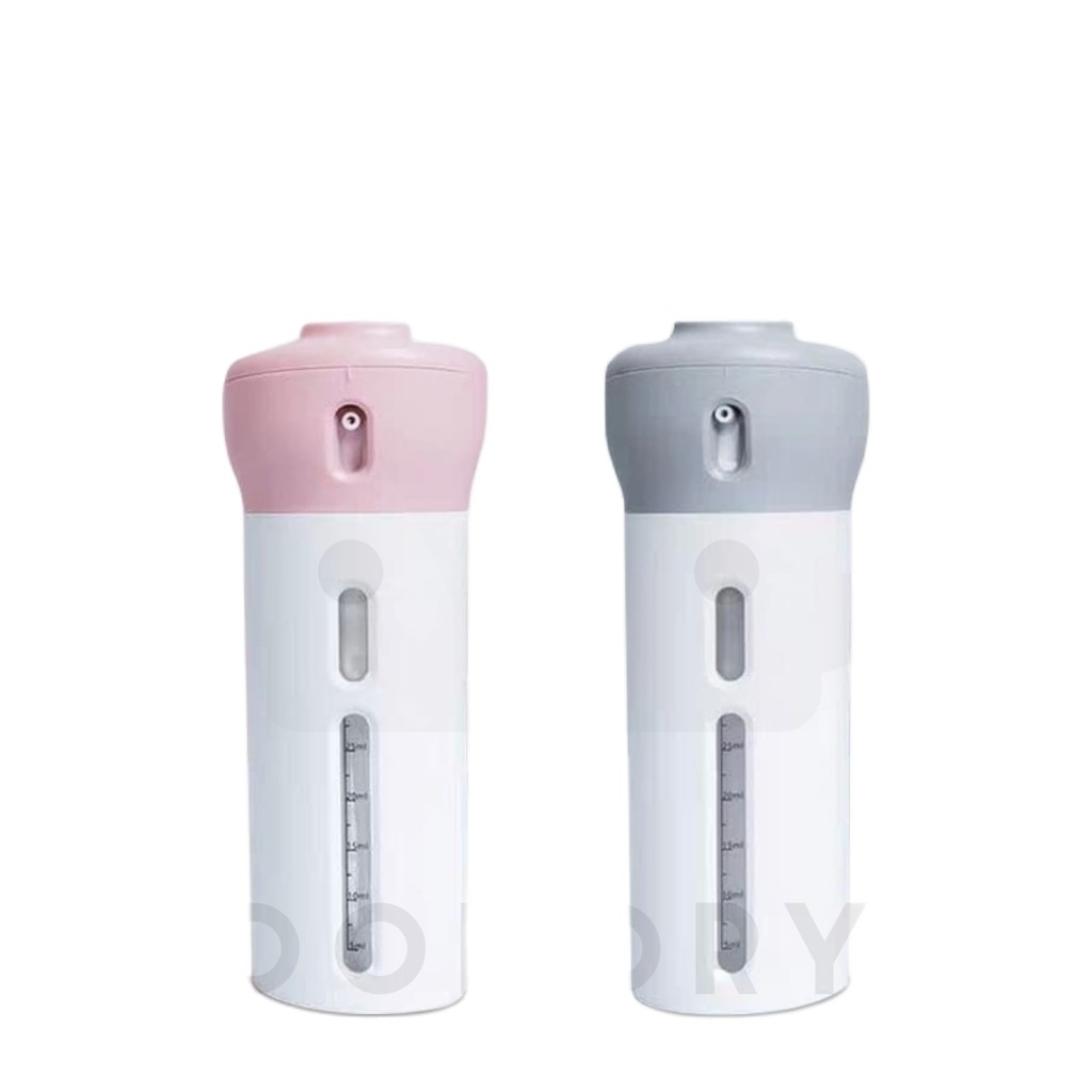 MOGYMOGY HL0097 Botol Travel Set 4 In 1 Dispenser Sabun Shampoo Portable Praktis Mini Travelling Bottle Organizer