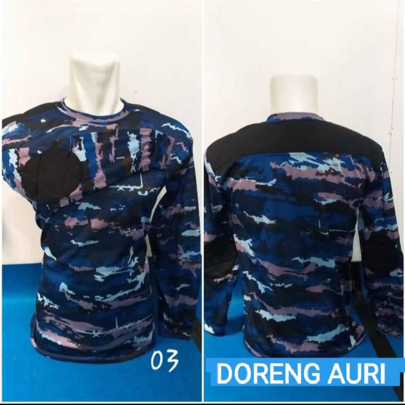 kaos panjang doreng AU