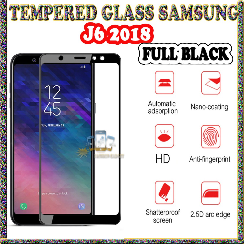 TEMPERED GLASS SAMSUNG J5 PRIME SAMSUNG J5 PRO SAMSUNG J530 2017 SAMSUNG J510 2016 SAMSUNG J6 2018 ANTI GORES KACA TEMPER GLASS