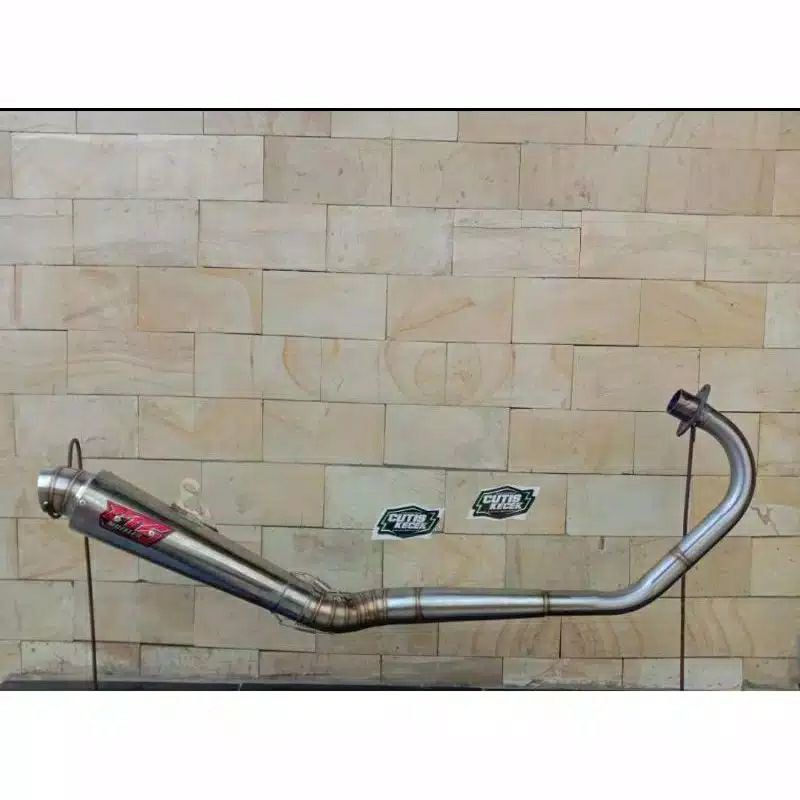 Knalpot Racing Leher paten Tiger Revo Tilam CB Gl Pro Megapro Cts Muffler