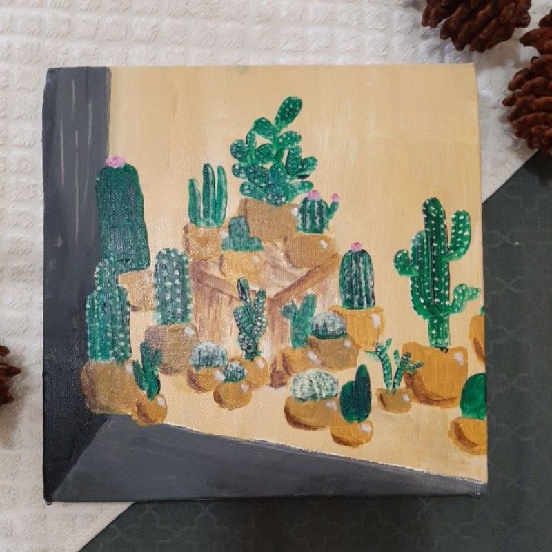 

Lukisan Acrylic | handmade | kanvas 《limited edition!》