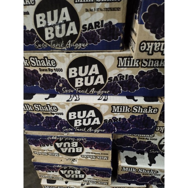 

minuman Bua bua milkshake