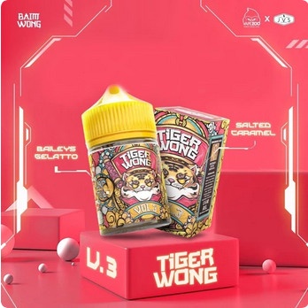 TIGER WONG V3 AUTHENTIC 60ML BEILEYS GELATO SALTED CARAMEL