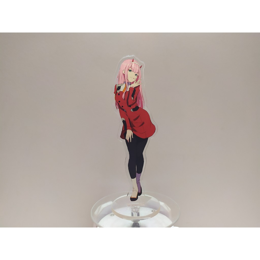 Figure Standee Anime Akrilik Zero Two