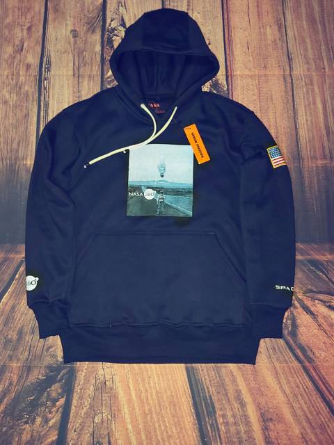 (COD/BAYAR DI TEMPAT) Jaket hoodie nasa 360 SPACE X / hoddie h&amp;m full tag / jaket nasa terbaru