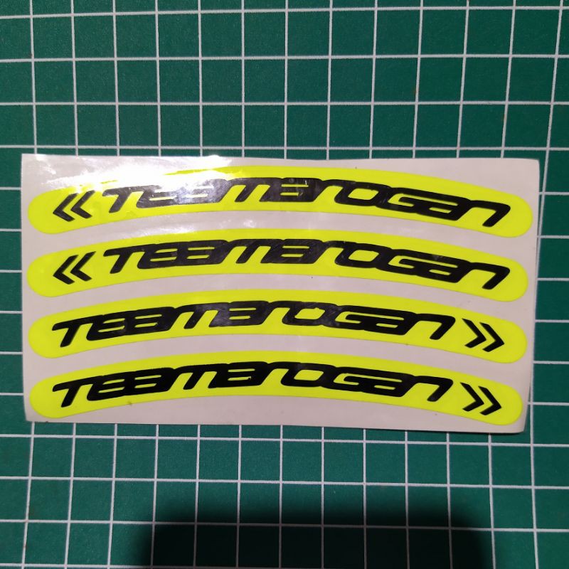 sticker velg list velg team arogan sticker velg bukan oz