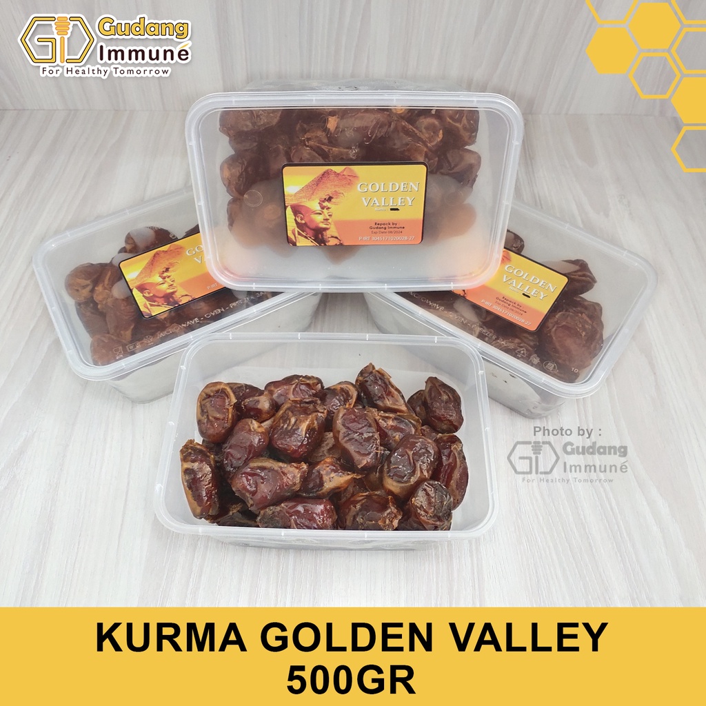 

Kurma Golden Valley / Orient, Kurma Mesir 500gr - Gudang Immune