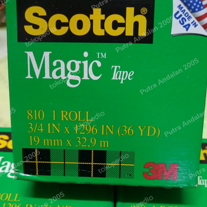

Murah Scotch Magic Tape 19Mm X 32,9M Sale!!!