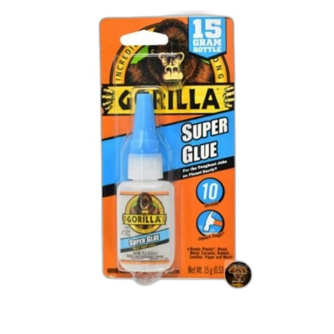 

}}}}}}] A12 Gorilla Lem Super Glue Impact Tough 15 Gr