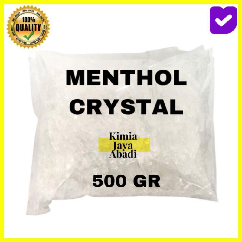 

Menthol Crystal Food Grade 500 Gram / Mentol Kristal 500 gram