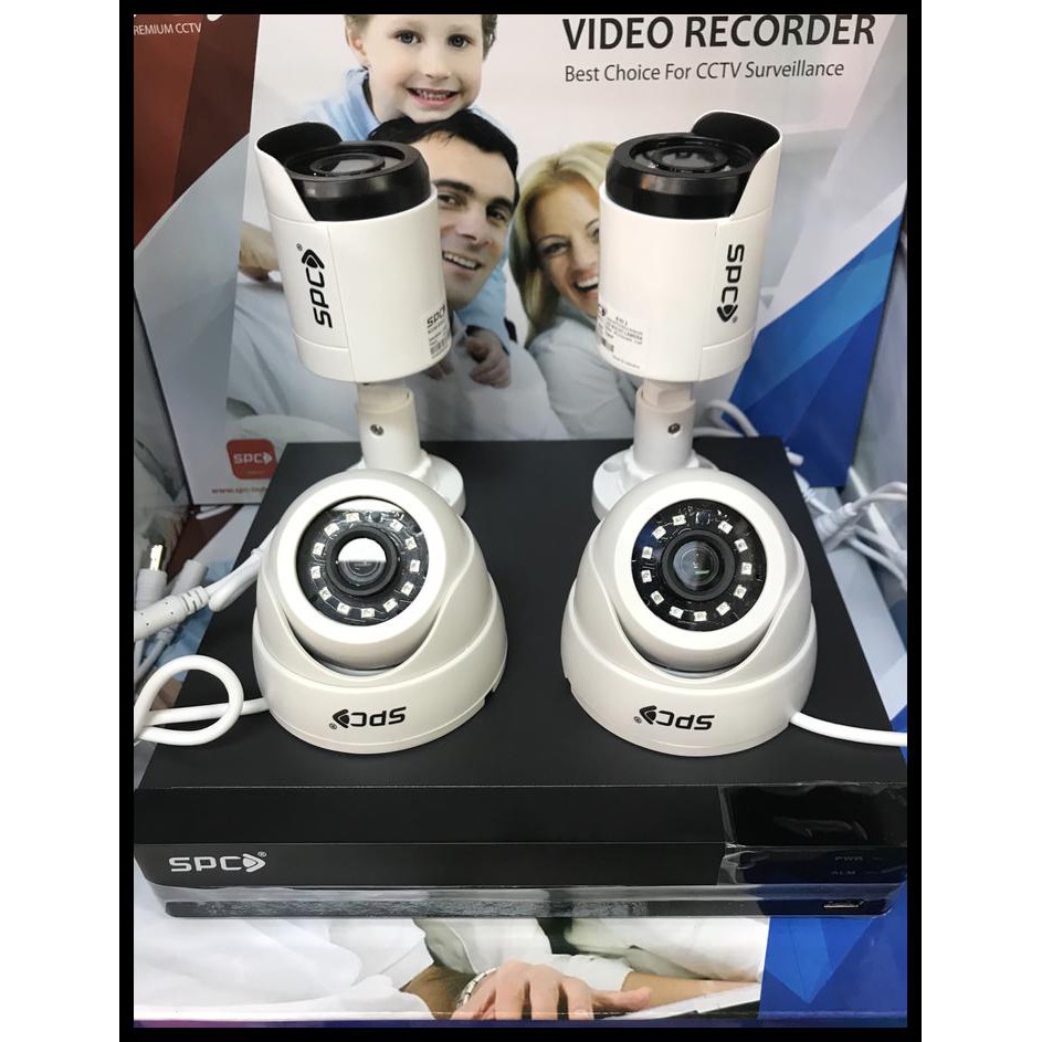 SPECIAL Paket CCTV SPC 4 channel 1080p 2megapixel TERLENGKAP