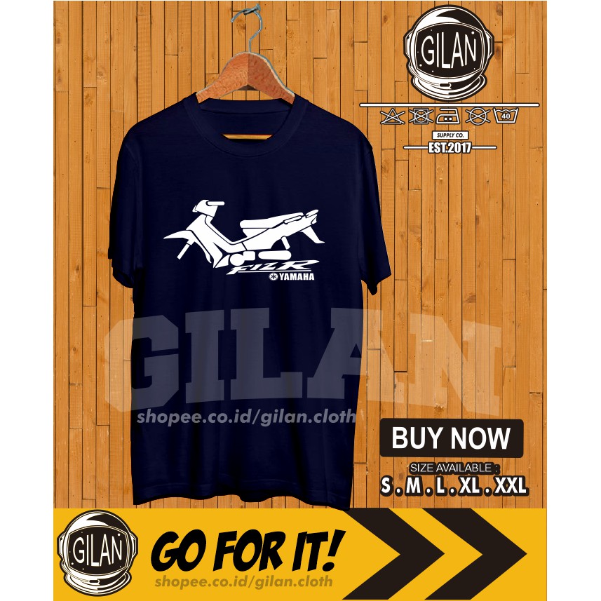 KAOS BAJU PAKAIAN OTOMOTIF MOTOR YAMAHA F1ZR F1 ZR TERBARU -