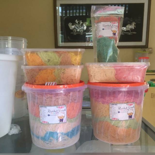 JAJANAN JADUL ARUM MANIS RAMBUT NENEK SNACK KEMASAN TOPLES