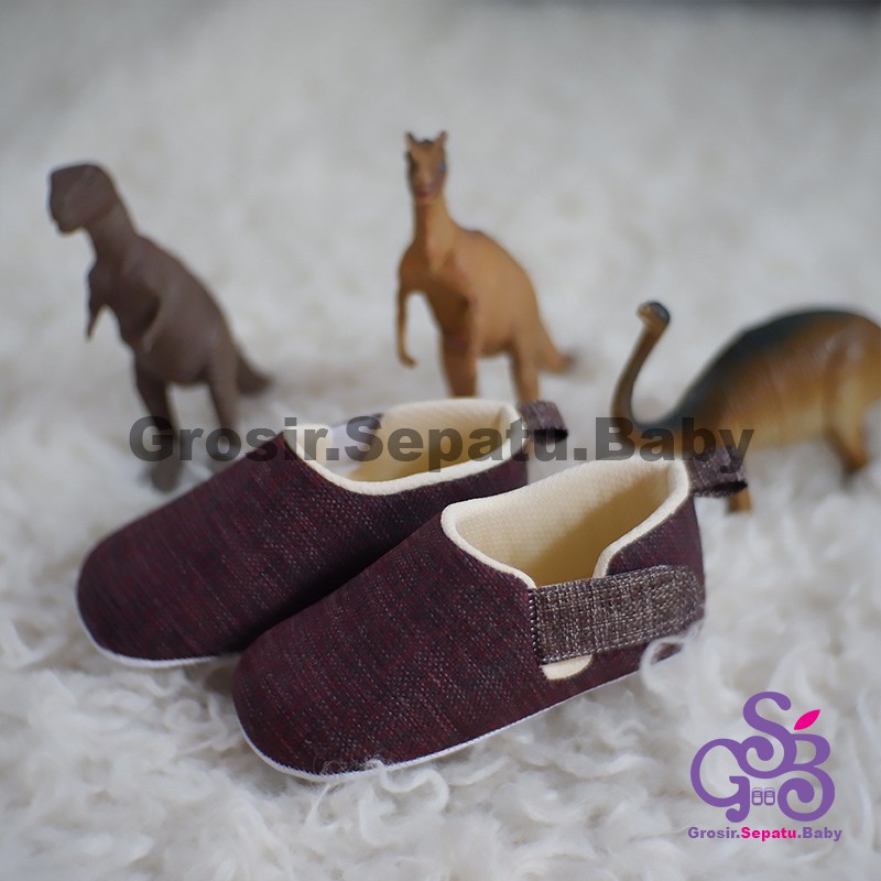 prewalker sepatu bayi laki laki umur 2 sampai 14 bulan model velcro bahan PREMIUM