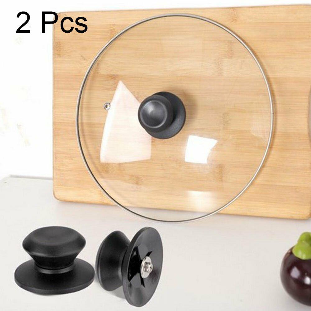 TOP 2pcs Knop Tutup Panci Alat Dapur Cookware Knob Screw Handgrip