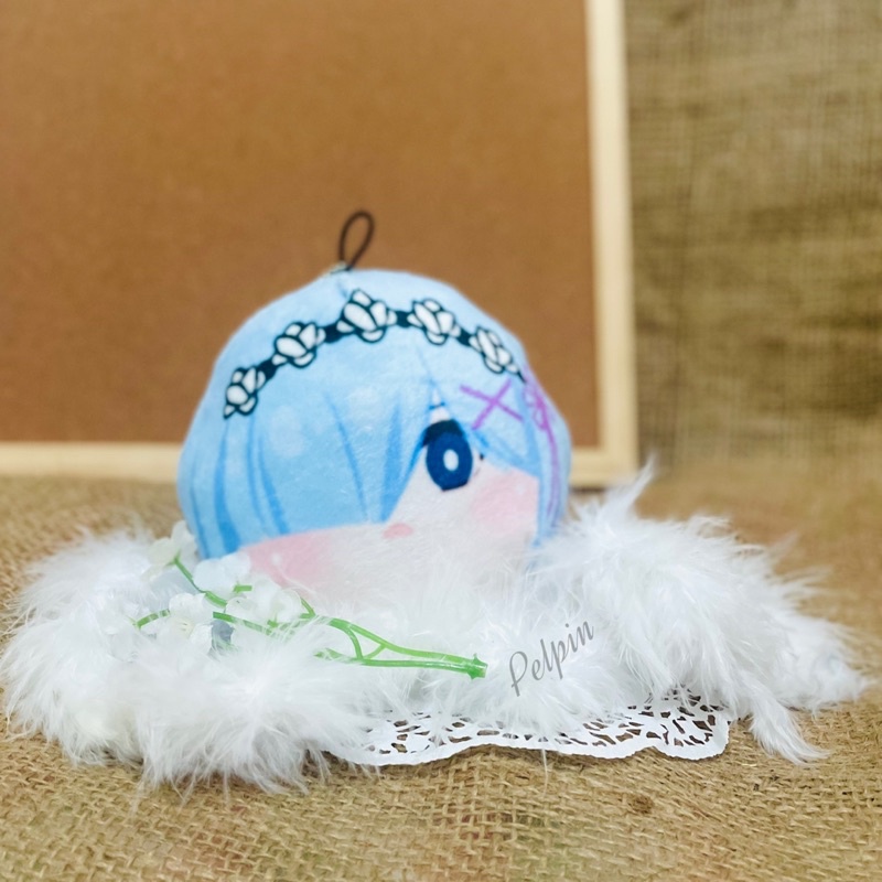 boneka anime omanjuu besar re:zero big omanjuu rem emilia remu anime stuff omanjuu bakpao large