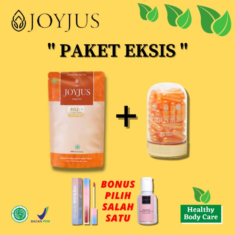 Twinpack 3 (JOYJUS Slim Kapsul Slimming Beauty Tea)