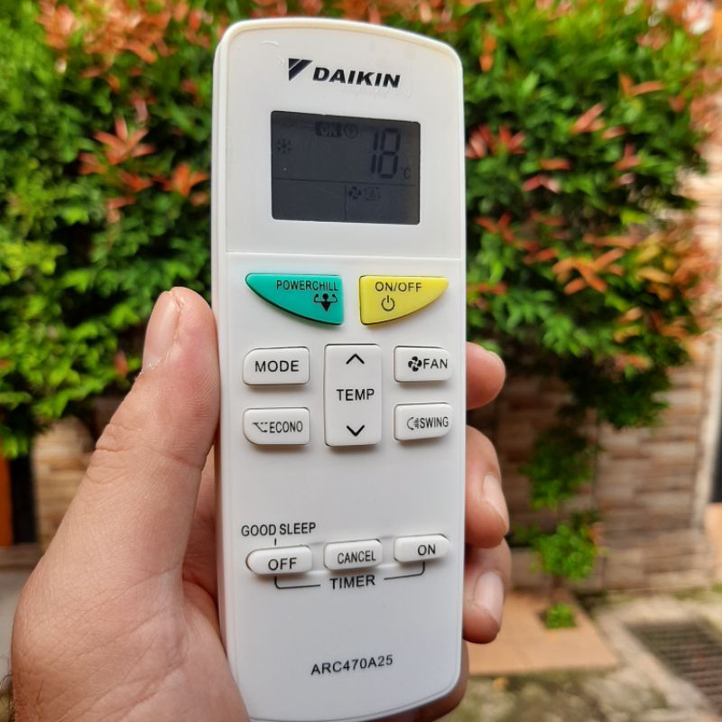 Remote Remot Ac Daikin ARC470A25