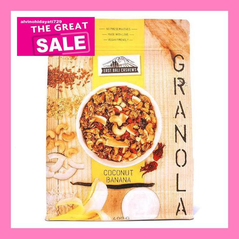 

Al04Nind East Bali Cashew, Granola Coconut Banana (400Gr) Indvvl03