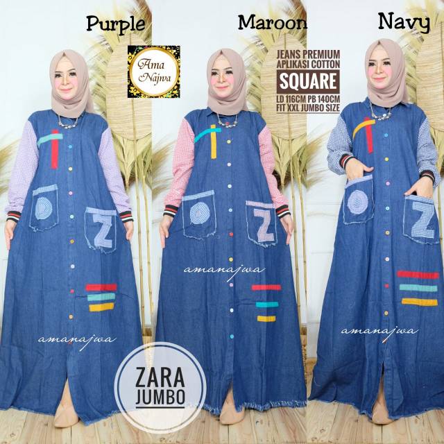 Zara Dress Jeans *Ama Najwa*