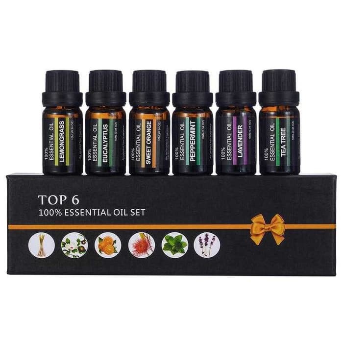 Essential Oil Aromaterapi 6 in 1 Diffuser