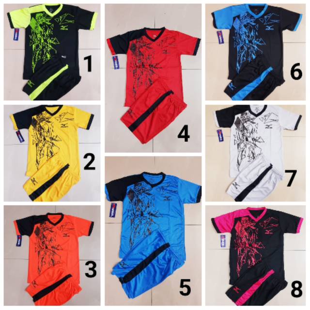 Jersey voli Anak baju voli Anak kaos futsal & bola Bn1