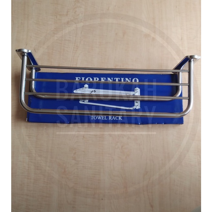 Rak Handuk Stainless 5 baris towel rack stainless fiorentino 8602