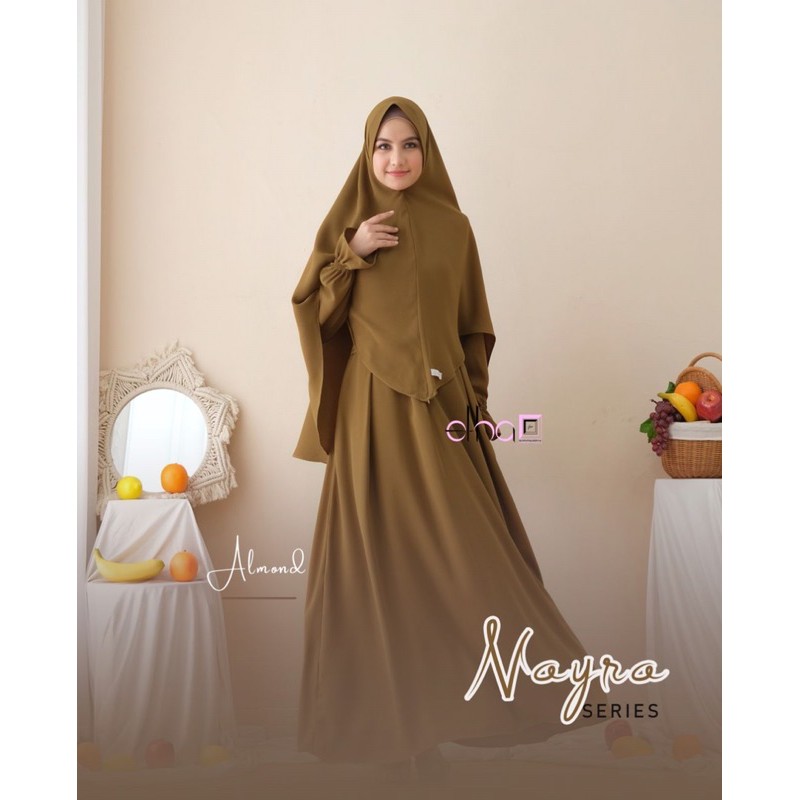 Gamis Set+ Khimar Syari | Nayra Series| Elha Indonesia