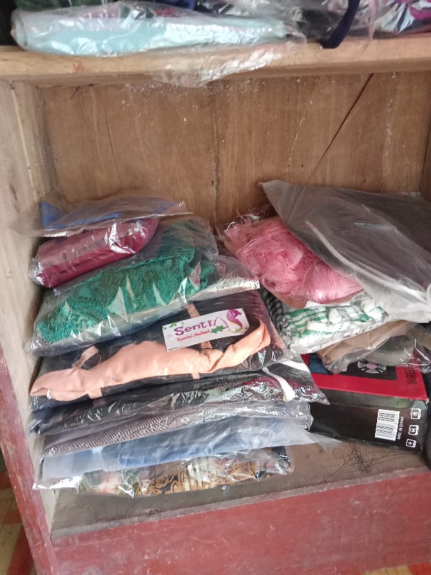 Maura Couple - Sania Ruffle Batik Couple Ori Ndoro Jowi Dnt Garansi