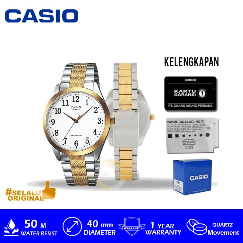 Casio General Analog Man MTP-1274SG-7BDF / MTP1274SG / MTP1274SG7BDF