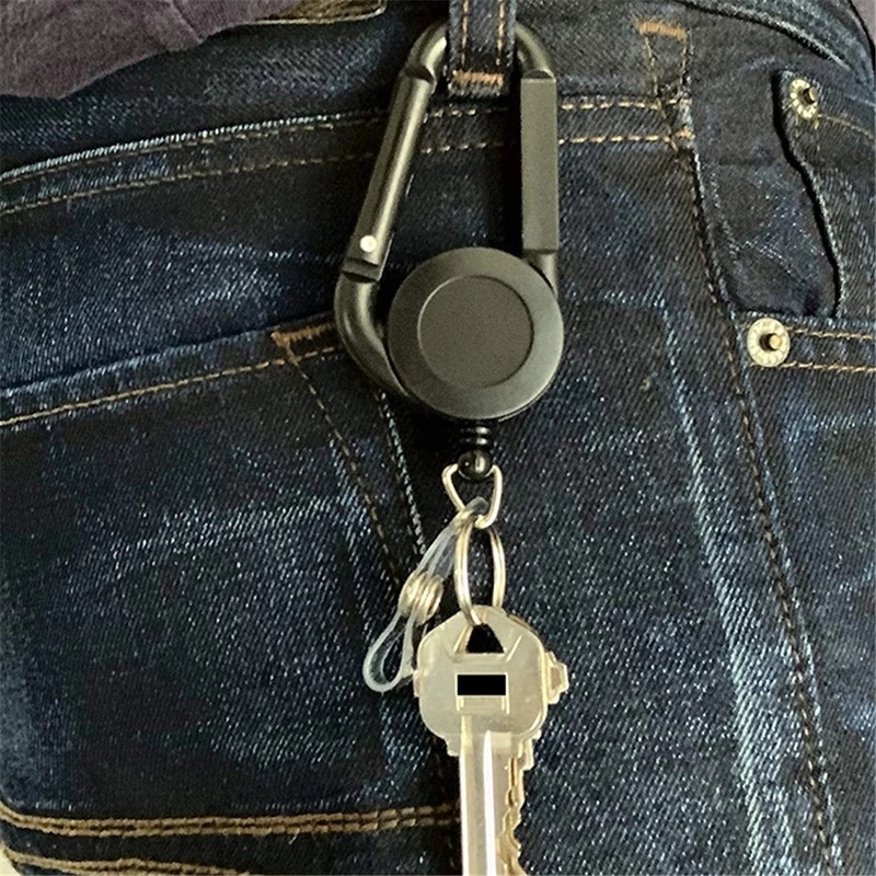 Gantungan Kunci Carabiner Bahan Abs Gaya Vintage Untuk Travel / Camping / Mendaki Gunung