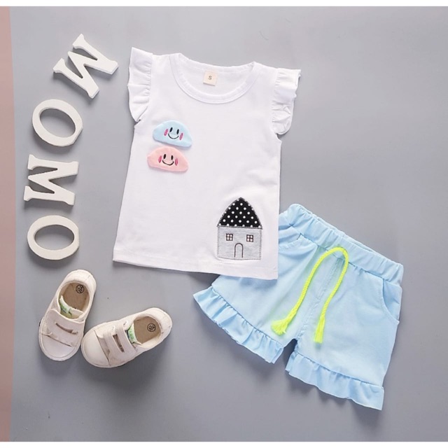 Setelan anak perempuan baju+celana