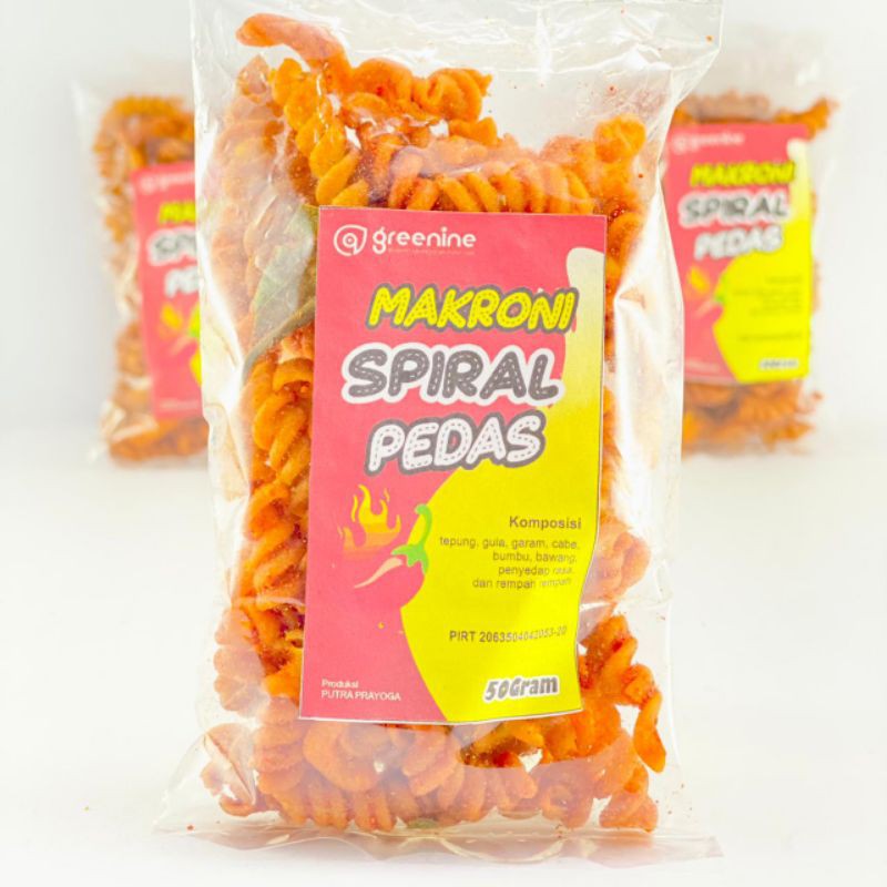 

FulanMart Makaroni Spiral Pedas Gurih 50 gram