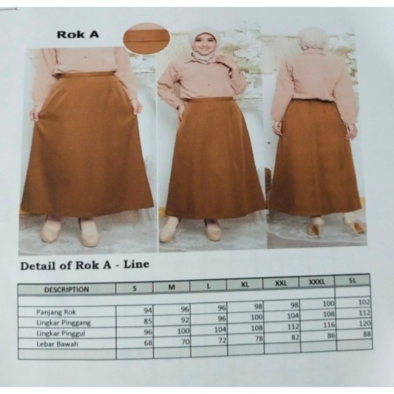 ROK PEMDA ROK A LINE