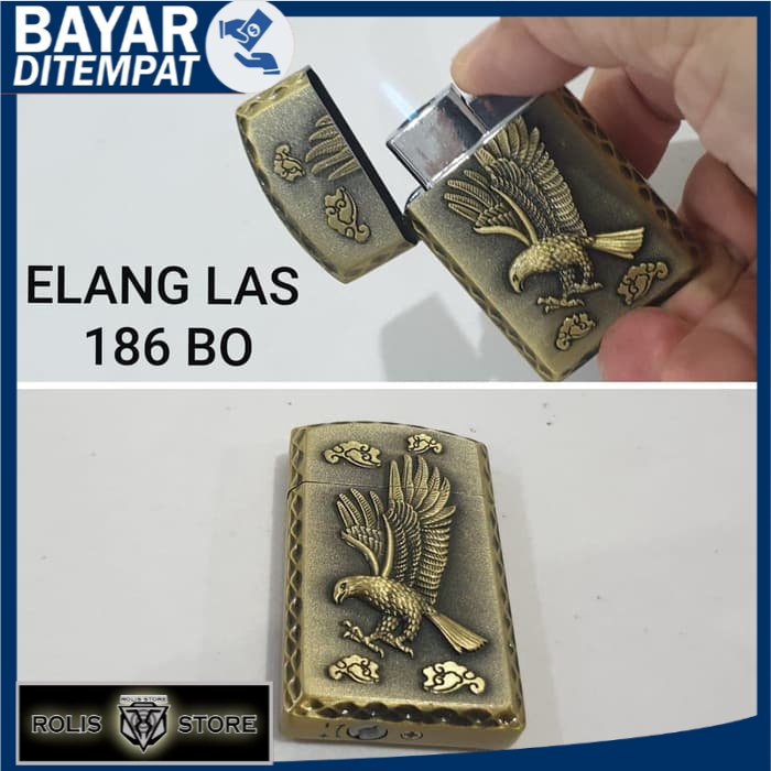 KOREK API GAS ELANG 186 BO MANCIS LAS LIGHTER UNIK