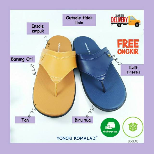  SANDAL  LAKI LAKI JEPIT  SANTAI FASHION SENDAL BAPAK COWO 