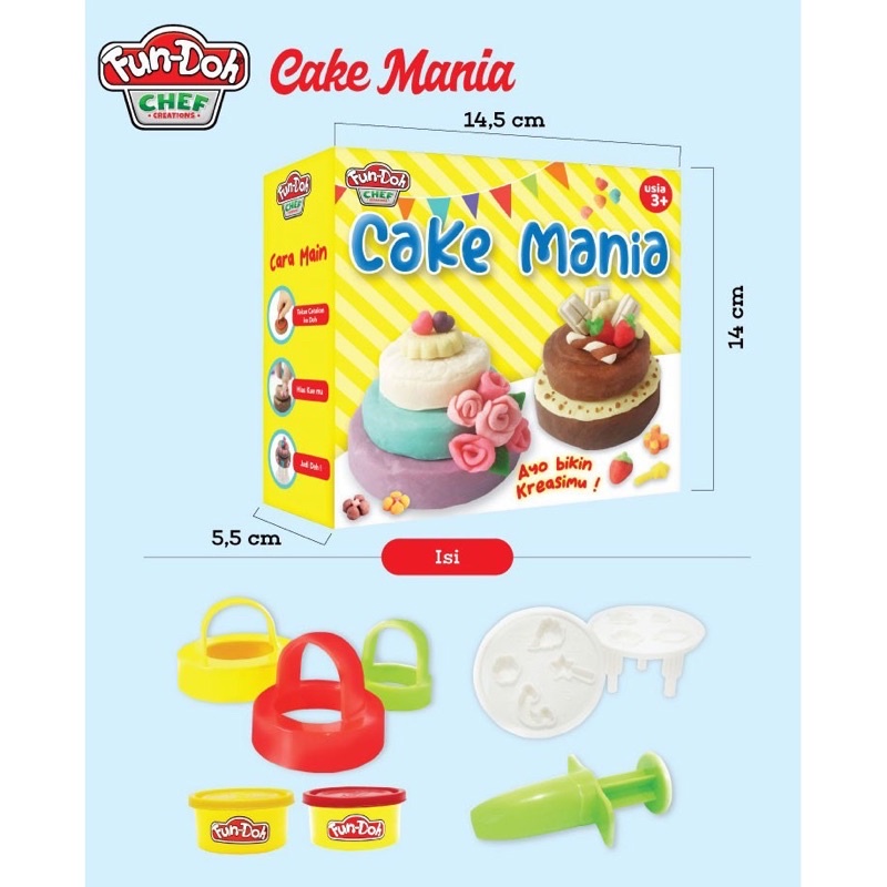 FUN-DOH CAKE MANIA NO.28155