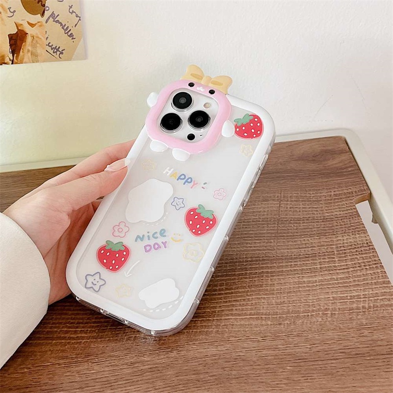 Soft Case Pelindung Kamera Bahan Silikon Bening Tahan Banting Untuk iPhone 14 13 12 11 Pro Max X Xr Xs Max 7 8 6 6s Plus SE 2020