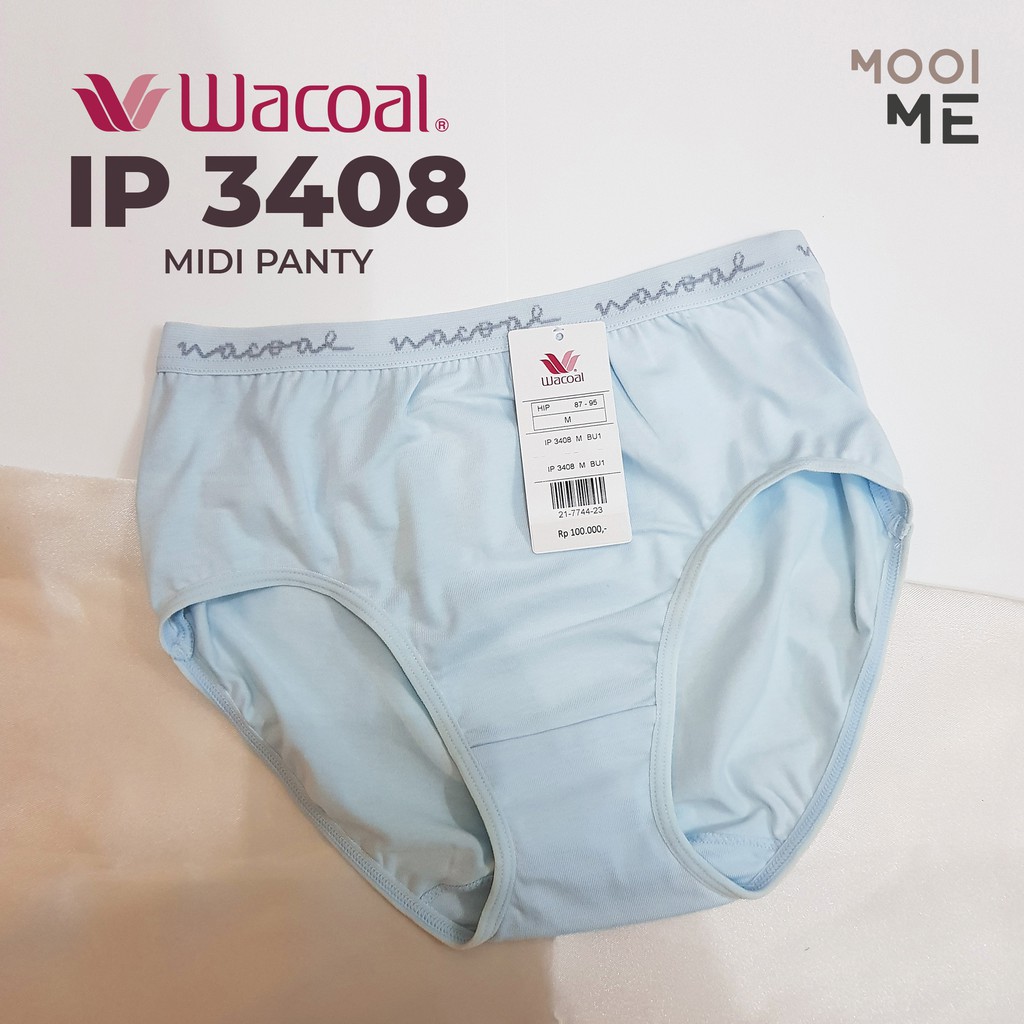 Wacoal IP 3408 Midi Panty (Celana Dalam) Katun Polos