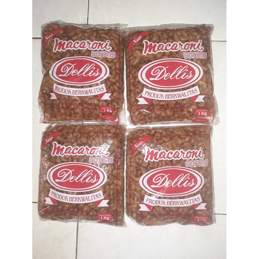 

Makaroni Dellis merah 1kg / Makaroni mentah goreng 1kg / Makaroni goreng / macaroni dellis 1kg murah