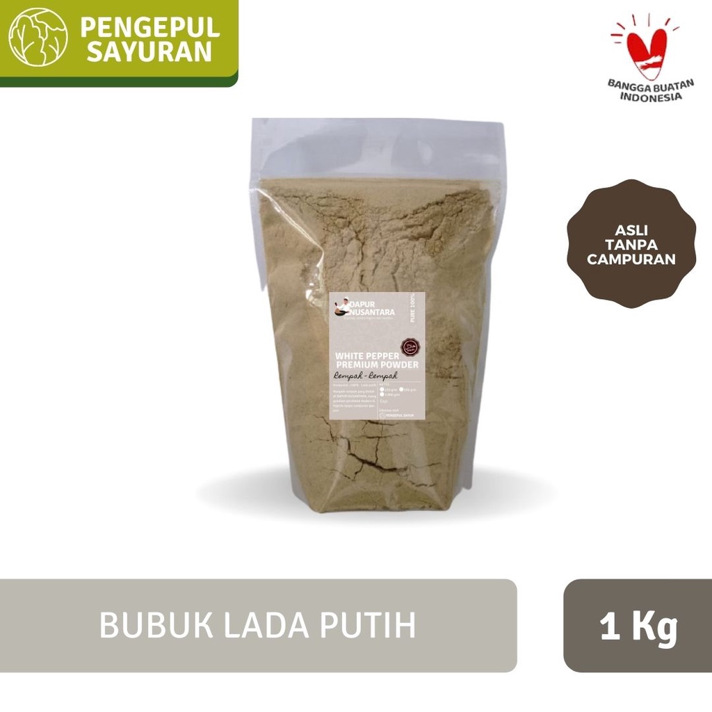 

Bubuk Lada Putih Kemasan 1kg