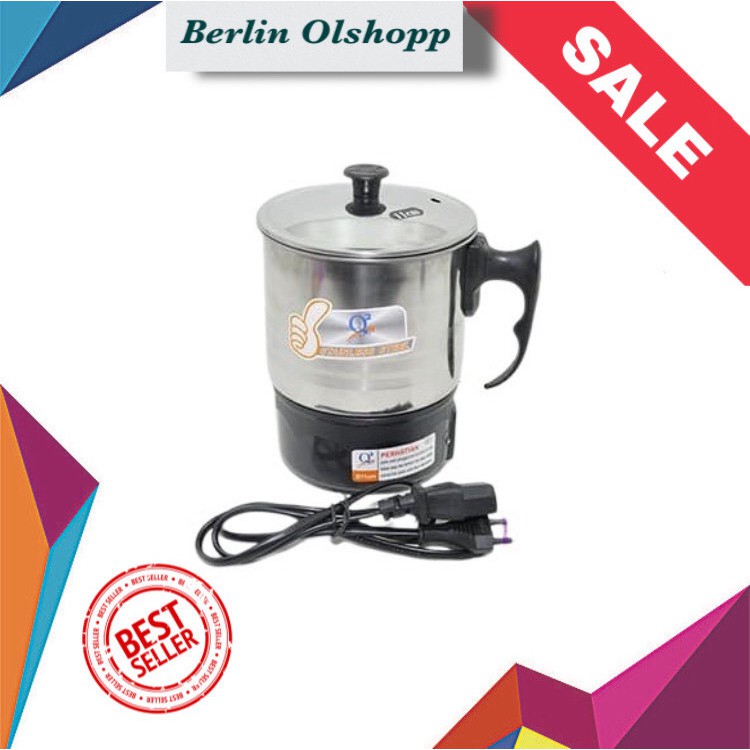 Mug LISTRIK elektrik Q2 12cm / Mug PENGHANGAT